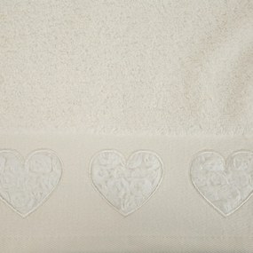 FROTÉ UTERÁK KAMILA 70X140 CM KRÉMOVÁ