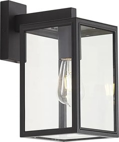 Priemyselné vonkajšie nástenné svietidlo tmavosivé IP44 - Sutton Down