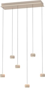 XXXLutz ZÁVESNÉ LED SVIETIDLO, 76/25/180 cm - Interiérové svietidlá - 003575007004
