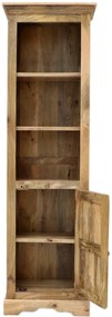 furniture-nabytek.cz - Knižnica 60 cm z masívu mango 60x200x45