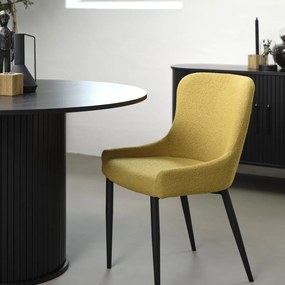 NOLA JEDÁLENSKÝ STÔL - Ø120 cm black oak