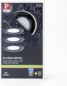 Paulmann 94473 - SADA 3xLED/6W IP44 Kúpeľňové podhľadové svietidlo NOVA 230V