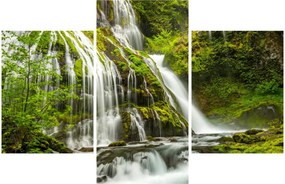 Obraz - Vodopád, Wind River Valley (90x60 cm)