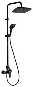 Novaservis - Sprchová sada s batériou METALIA ECO matná čierna
