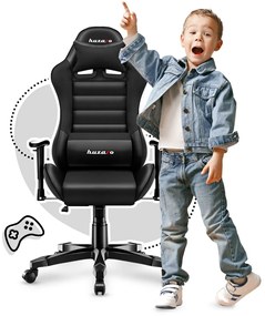 Herná stolička pre dieťa HUZARO RANGER 6.0 čierna