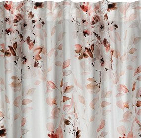 ZÁVES NA PÁSKE POWDERY 140X270 CM KVETY