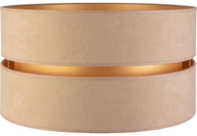Duolla - Tienidlo univerzálne DUO E27 pr. 40 cm béžová/zlatá