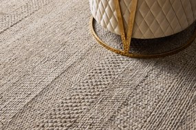 Diamond Carpets India, Ručne viazaný kusový koberec Mojave DESP P54 Sand, 80x150, béžová, chodba / predsieň