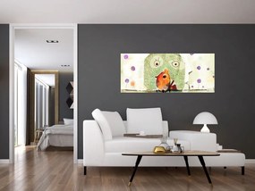Obraz - Duša vtáčika (120x50 cm)