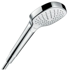 Hansgrohe Croma Select E, ručná sprcha Vario EcoSmart 9 l/min, biela/chrómová, HAN-26813400