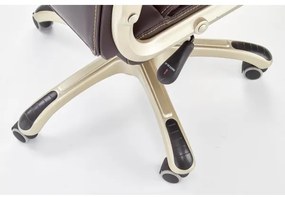 Kancelárska stolička PINU tmavohnedá