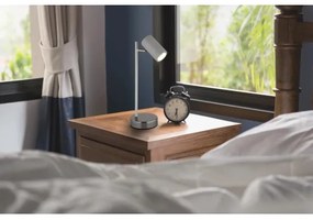 Globo 57911TS - Stolná lampa ROBBY 1xGU10/5W/230V šedá/antracit