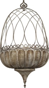 Mocca antik kvetináč na stenu - 34 * 18 * 65 cm