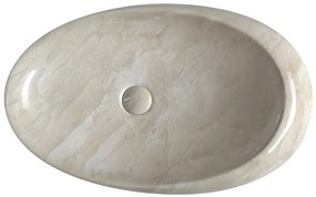 Sapho, DALMA keramické umývadlo 68x16,5x44 cm, marfil, MM327