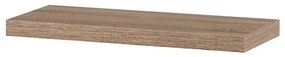 BONTEC Polička, mdf, čierna, P-001 BK Farba: Šedá