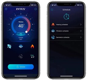 Intex | Vírivý bazén Pure Spa Chevron Deluxe 4 NP | 11400291