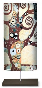 Stojaca lampa Klimt I s umeleckým motívom