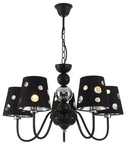 Luster na reťazi BATLEY 5xE14/60W/230V