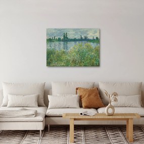 Obraz - Claude Monet, Banks of the Seine, reprodukcia (70x50 cm)