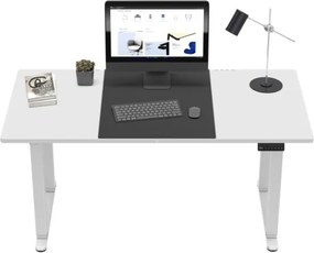 Elektrický výškovo nastaviteľný stôl Mark Adler Leader 9.3 biely