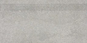 Schodovka Rako Kaamos sivá 30x60 cm mat DCPSR587.1