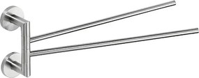 Bemeta Design NEO: Držiak uterákov, 445 mm, dvojitý, otočný - 104204105