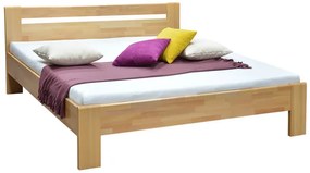 Masívna posteľ MATE 180x200 buk