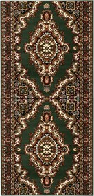 Behúň na mieru TEHERAN T-102 green, šíre 80 cm, zelená, chodba / predsieň, Alfa Carpets