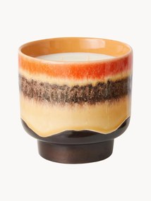 Ručne vyrobená vonná sviečka's dvoma knôtmi 70's (Citrus Fruits & Mint)