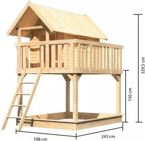 Detské ihrisko FIDEL Lanitplast