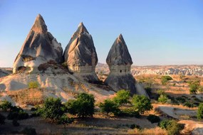 Umelecká fotografie Beutiful natural formed in cappadocia valley,, Krasnevsky, (40 x 26.7 cm)