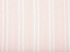 Vonkajší koberec 140 x 200 cm ružový AKYAR Beliani