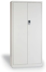 Spisová skriňa s kódovým zámkom, 1850 x 900 x 400 mm, sivá