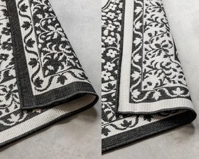Obojstranný koberec Elle Decoration GEMINI Meekly čierny