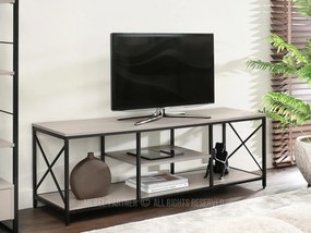 TV stolík/skrinka Jabalinas (čierna). Akcia -15%. Vlastná spoľahlivá doprava až k Vám domov. 1137065