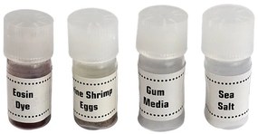 LEAN TOYS Mikroskop v kufri, 28 prvkov