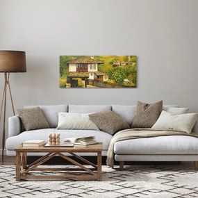Obraz - Chalúpky v lete (120x50 cm)