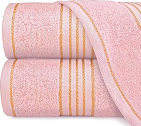 BAVLNENÉ UTERÁKY TIWANO SADA 1 KS 30X50 CM, 1 KS 50X90 CM, 1 KS 70X140 CM RUŽOVÁ