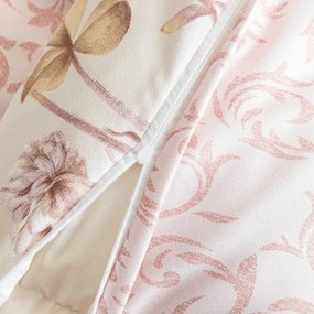 Mikroflanelové obliečky BOTANIQUE krémovo-hnedé Rozmer obliečky: 70 x 90 cm | 140 x 200 cm