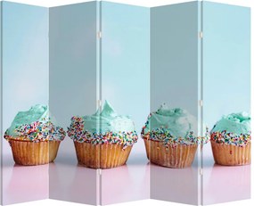 Paraván - Cupcakes (210x170 cm)