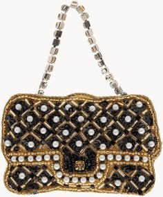 Ručne vyrobená vianočná ozdoba Designer Bag