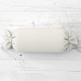 Biante Vankúš valec bonbon Rongo RG-011 Smotanový 15x40 cm