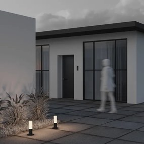 Maytoni O418FL-01B - Vonkajšia lampa WILLIS 1xE27/60W/230V 30 cm IP54 čierna