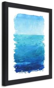 Gario Plagát Pohľad na morský horizont Farba rámu: Bez rámu, Rozmery: 30 x 45 cm