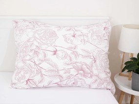 Obliečka Mako jersey 70×90 cm – Emilia staroružová