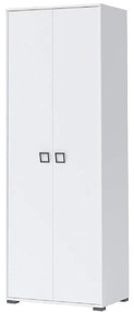Skriňa 2D Kiki G2P-BE/KI-15 white/white