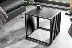 Príručný stolík na architektúru 40 cm mramorový vzhľad