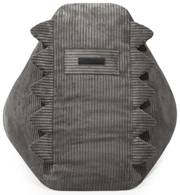 Modrý menčestrový detský sedací vak Snug 80 Dragon – SLOWDOWN