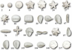 De Buyer 2114.20 Zdobiaca sada na torty ST Steel