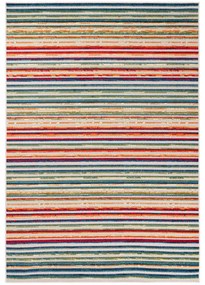 Kusový koberec Prúžky viacfarebný 80x200cm